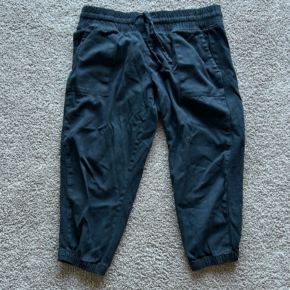 Black Joggers Size XL with Adjustable Waist